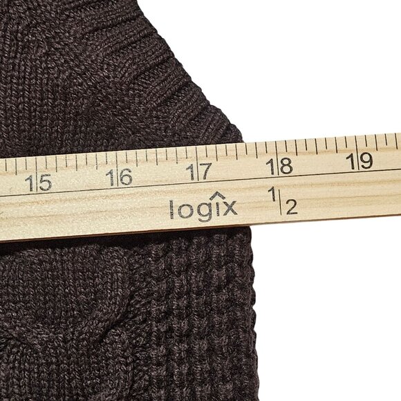 Aritzia Sunday Best Winston 3D look Sweater Vest Preppy Academia Merino Wool - Picture 13 of 15